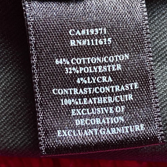 Robert Rodriguez Black Slim Skirt with Real Leather Waist Trim Size 4 - Picture 16 of 16